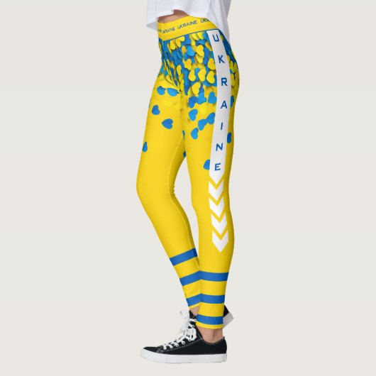 Leggings femme design Ukraine レギンス (左)