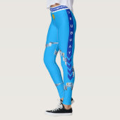 Leggings femme design Uruguay レギンス (左)