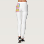 Leggings Flare Yoga Pants Thick Thigh Fleece レギンス (裏面)