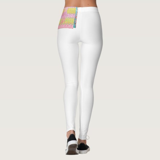 Leggings Flare Yoga Pants Thick Thigh Fleece_t2 レギンス (裏面)