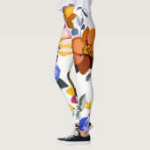 Leggings floral レギンス (左)