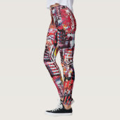 Leggings – Fragmented Pulse レギンス (左)