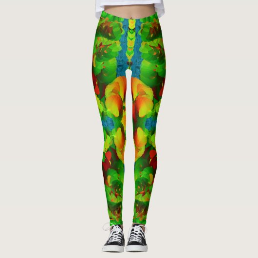 Leggings Herbstfarben レギンス (正面)