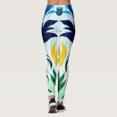 Leggings hojas, para la mujer de ahora レギンス (裏面)