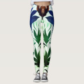 Leggings hojas, para la mujer de ahora レギンス (正面)