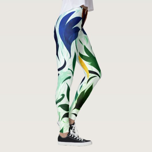 Leggings hojas, para la mujer de ahora レギンス (右)