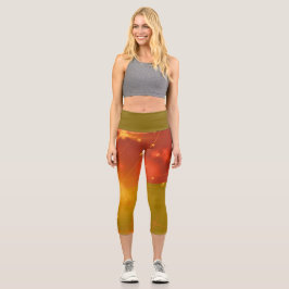 Leggings imprimé étoiles カプリレギンス