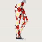 Leggings Jimette Design de rouge jaune blanc レギンス (右)