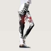 Leggings lion aux yeux rouge レギンス (右)