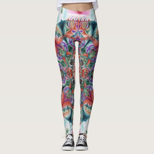 Leggings Mandala Pluto レギンス (正面)