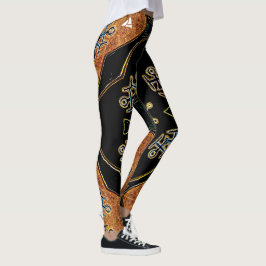 Leggings med samiskt mönster レギンス