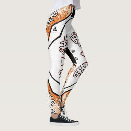 Leggings med samiskt mönster underbara! レギンス