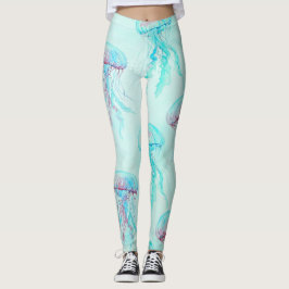  Leggings Medusas en el mar  レギンス