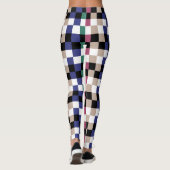 Leggings mit buntem Geflecht レギンス (裏面)
