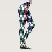 Leggings mit buntem Geflecht レギンス (右)