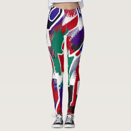 Leggings mit starken Farben レギンス