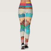 Leggings motif tissu indien レギンス (裏面)