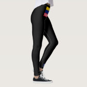 Leggings negro de la bandera de Venezuela. レギンス (右)