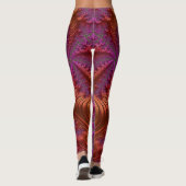 Leggings ~orange purple zany ~ Original レギンス (裏面)