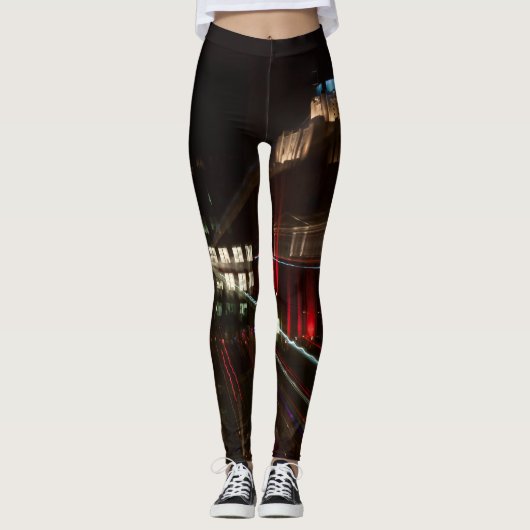 Leggings photo abstraite, building レギンス (正面)