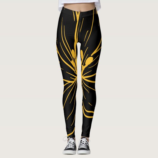Leggings Pour rester dynamique, faite du sport !!! レギンス (正面)