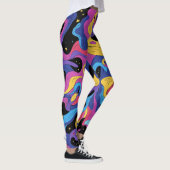 Leggings Psicodelico Colorido レギンス (右)