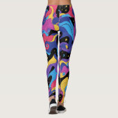 Leggings Psicodelico Colorido レギンス (裏面)