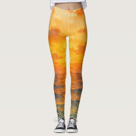 Leggings puesta de sol  レギンス