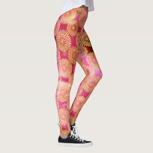 Leggings Rosé doré レギンス (右)