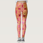 Leggings Rosé doré レギンス (正面)
