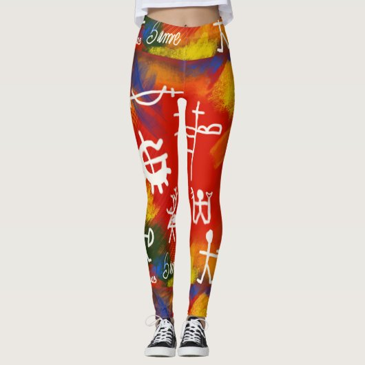 Leggings samisk inspiration! レギンス (正面)