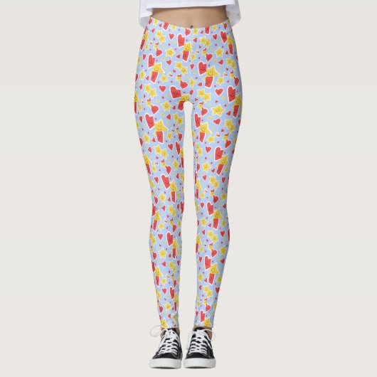 leggings super comodos y novedosos レギンス (正面)