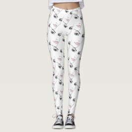 leggings super comodos y novedosos レギンス