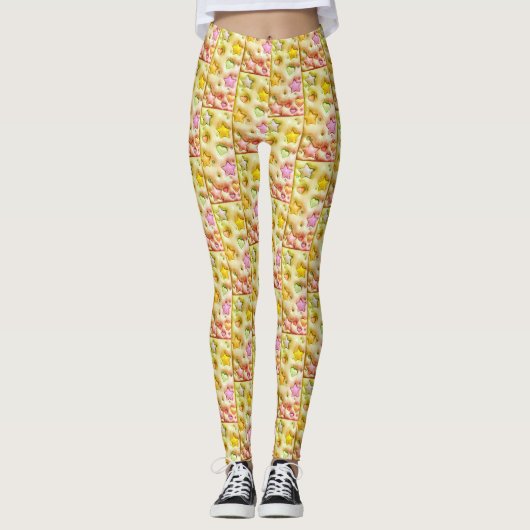 leggings super comodos y novedosos レギンス (正面)