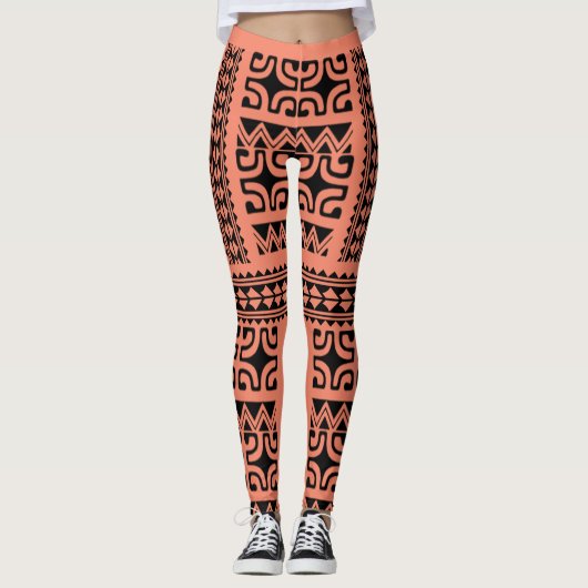 LEGGINGS Tatouage tribal レギンス (正面)