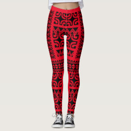 LEGGINGS Tatouage tribal レギンス