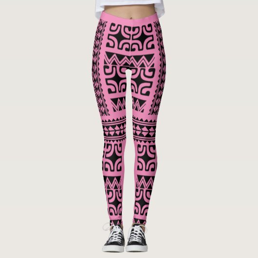 LEGGINGS Tatouage tribal レギンス (正面)