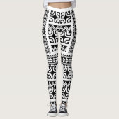 LEGGINGS Tatouage tribal レギンス (正面)
