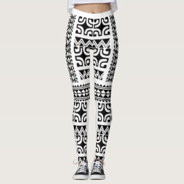 LEGGINGS Tatouage tribal レギンス