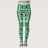 LEGGINGS Tatouage tribal レギンス (正面)