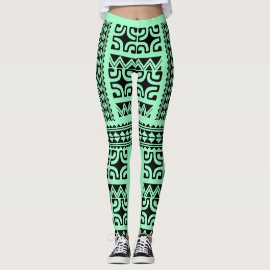 LEGGINGS Tatouage tribal レギンス (正面)