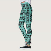 LEGGINGS Tatouage tribal レギンス (左)