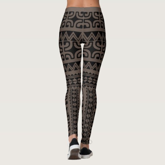 LEGGINGS Tatouage tribal レギンス (裏面)
