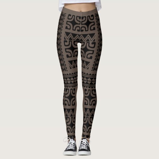 LEGGINGS Tatouage tribal レギンス (正面)