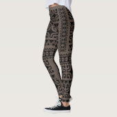LEGGINGS Tatouage tribal レギンス (左)