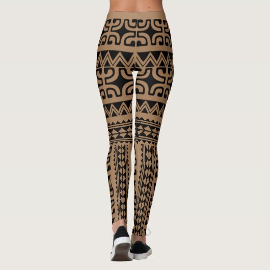 LEGGINGS Tatouage tribal レギンス (裏面)
