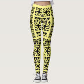 LEGGINGS Tatouage tribal レギンス (正面)