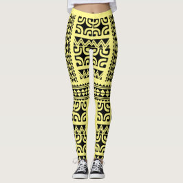 LEGGINGS Tatouage tribal レギンス