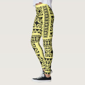 LEGGINGS Tatouage tribal レギンス (左)