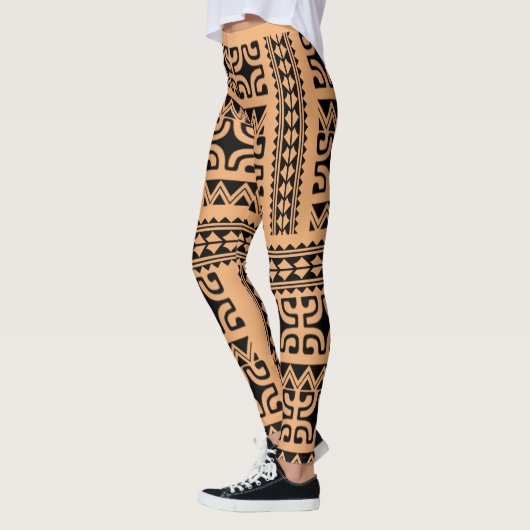 LEGGINGS Tatouage tribal レギンス (左)